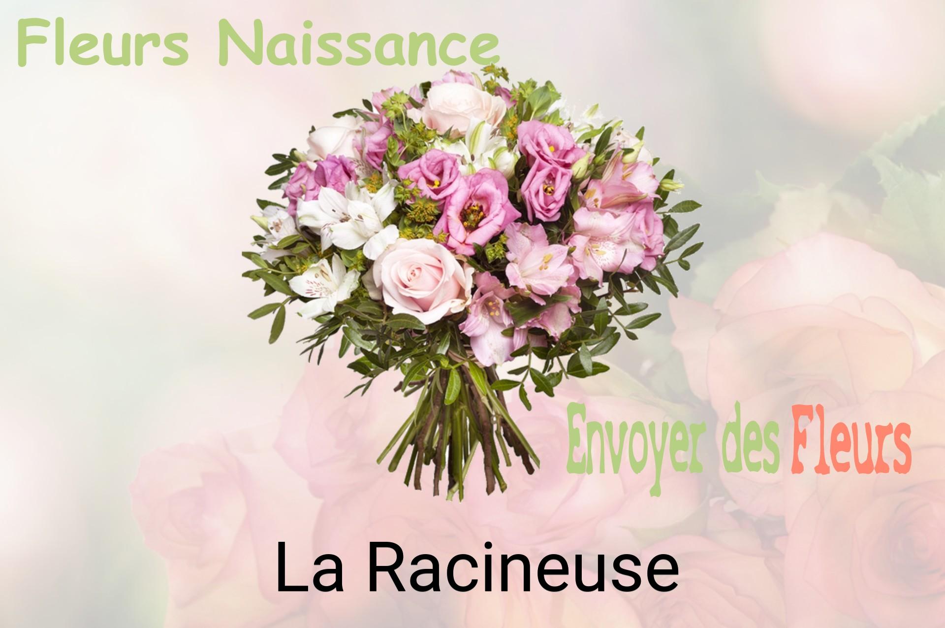 Bouquet de fleurs de naissance livré à La Racineuse